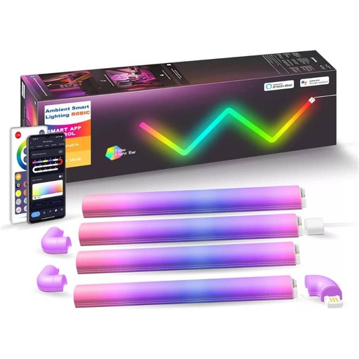 Ambient Smart Lighting RGBIC 4pcs SLX06