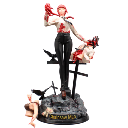 [RIM0000369] Chainsaw Man Makima And Denji GK Action Figure 43cm