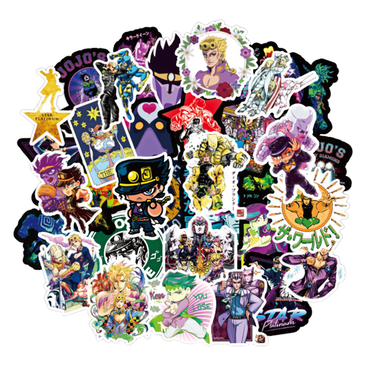 [RIM0001316] JoJo's Bizarre Adventure Golden Wind Stickers Set Of 50pcs