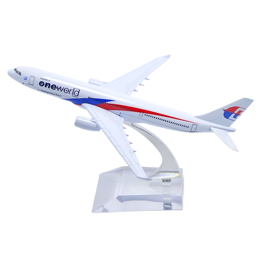 [RIM0001622] Malaysia Airlines One World B737 Aircraft Model 16cm
