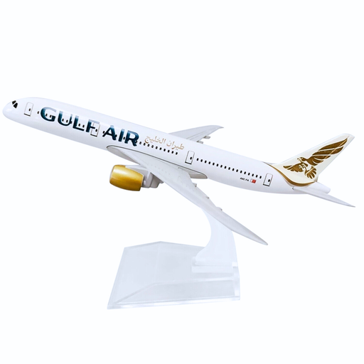 [RIM0000991] Gulf Air B787 Aircraft Model 16cm