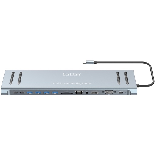 Earldom 14 In 1 USB-C Multi-function Docking Station W28