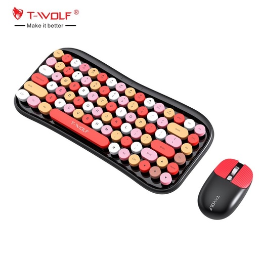 T-WOLF TF660 Wireless Combo Keyboard And Mouse