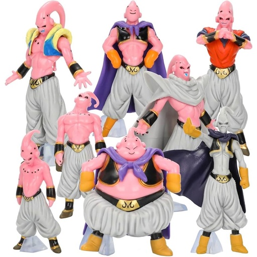 Dragon Ball Z Majin Buu Mini Set Of 8 Figure 7-11cm
