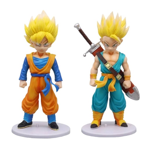 Dragon Ball Z Trunks And Goten Super Saiyan Figure 19cm