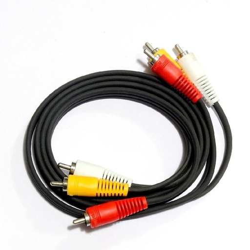 [RIM0000160] AV Cable (3RCA to 3RCA) 1.5m