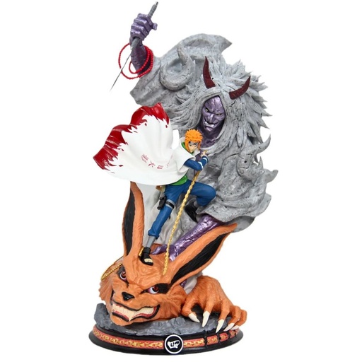 Minato 4th Hokage Wave Feng Shui Gate GK Figure 23cm