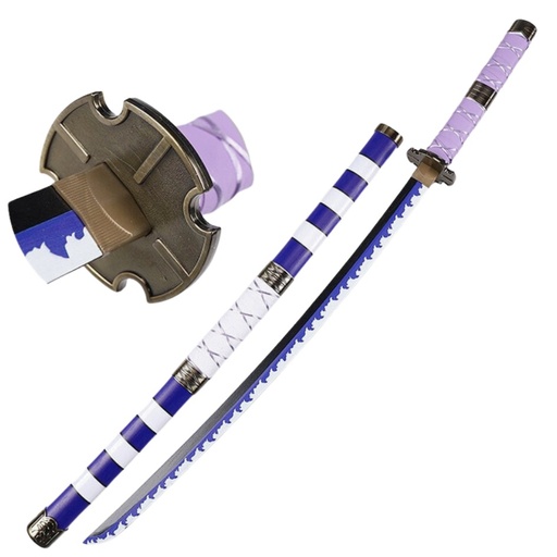 One Piece Metal Katana Luffy Nidai Kitetsu