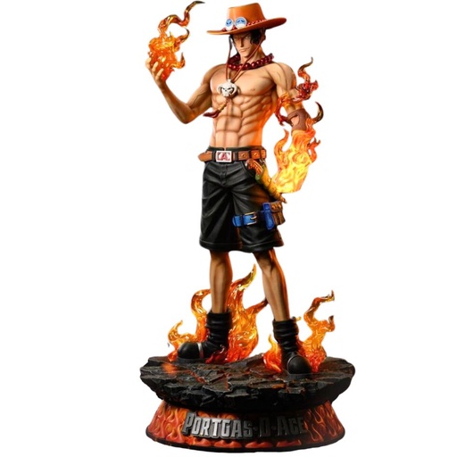 [RIM0002408] One Piece Portgas D. Ace Gk Giant Luminous Figure 70cm