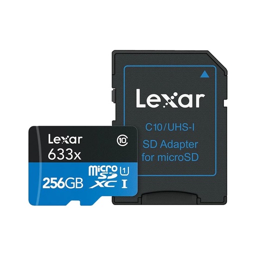 Lexar Micro SD Card 256Gb