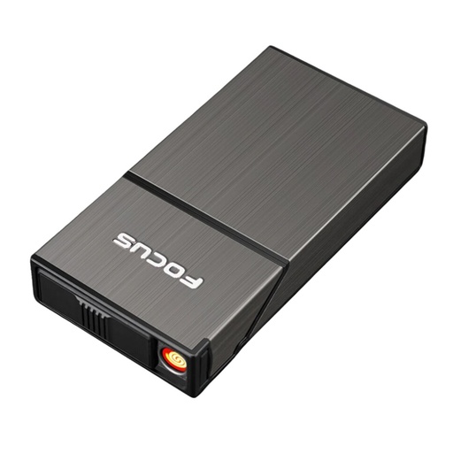 [RIM0000898] Focus Cigarette Case with Rechargeable Lighter JD-YH090