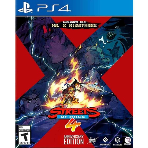 PS4 Streets of Rage 4: Anniversary Edition