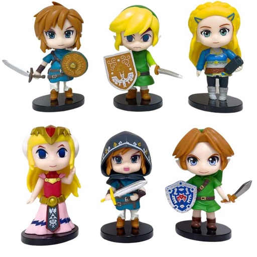 The Legend of Zelda Set of 6 Figures