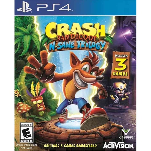 [RIM0002609] PS4 Crash Bandicoot: N Sane Trilogy