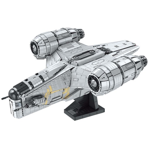 Mould King 21023 The Mandalorian Razor Crest Starship Building Blocks 5018 Pcs