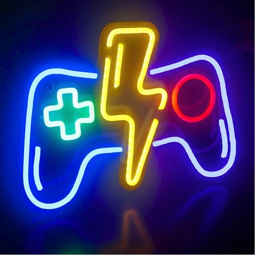 [RIM0000932] Game Neon Sign 40cm