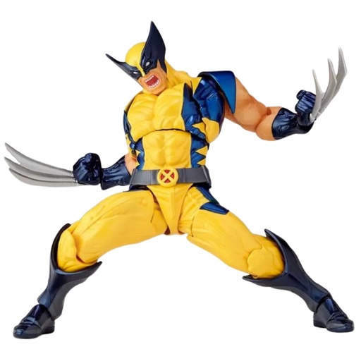 Marvel The X-Men Wolverine Amazing Yamaguchi Action Figure 15cm