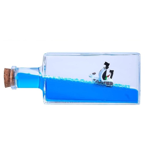 One Piece Going Merry Pirate Ship Fluid Drift Bottle V4