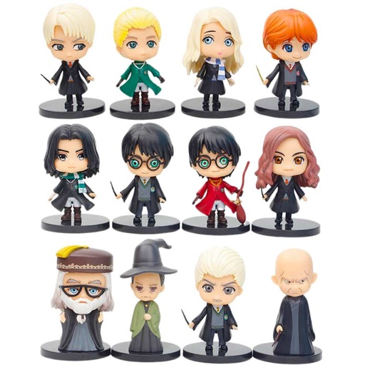 Harry Potter Set of 12 Figures 8cm