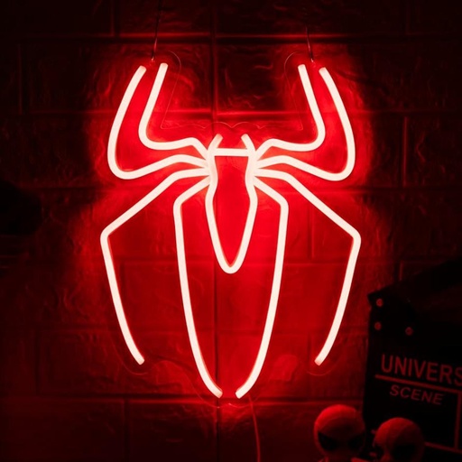 [RIM0003688] Spider-man Neon Sign 38cm