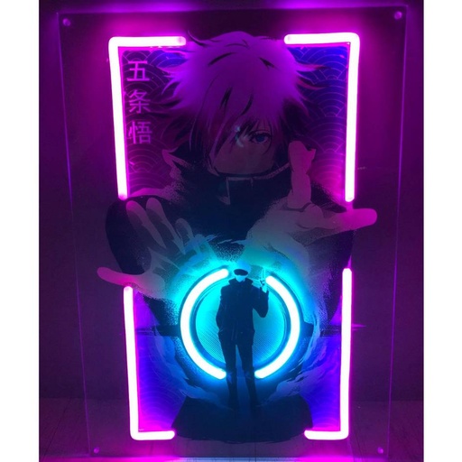 [RIM0001330] Jujutsu Kaisen Satoru Gojo Infinite Void Neon Sign 42cm