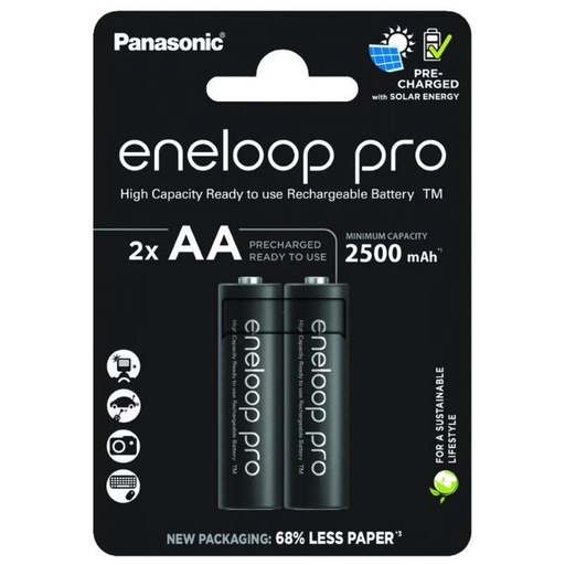 [RIM0003177] Panasonic Eneloop Pro AA Rechargeable