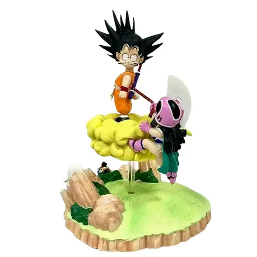 [RIM0000661] Dragon Ball Kid Goku and Chichi Figure 11cm