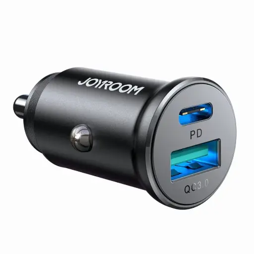 [RIM0001250] JOYROOM 30W PD+QC3.0 Car Charger JR-CCN05
