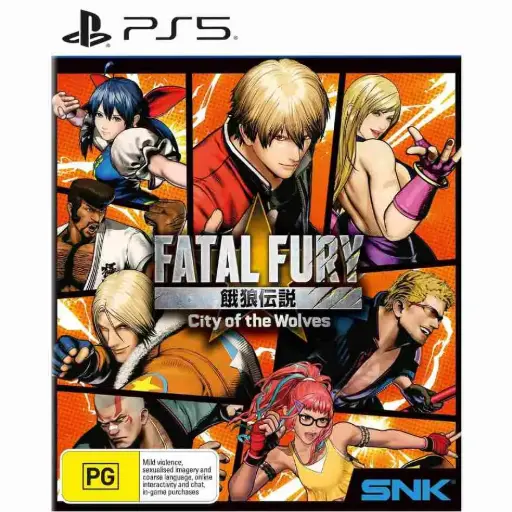 [RIM0002951] PS5 Fatal Fury: City of the Wolves- Special Edition