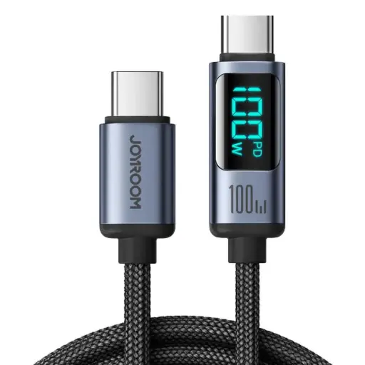 [RIM0001233] JOYROOM 100W Display Fast Charging Data Cable Type-C to C S-CC100A16