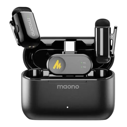 [RIM0001631] Maono AI Wireless Lavalier Microphone Wave T1 Mini WM622 PC2
