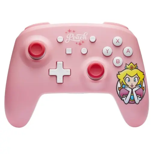 [617885091513] PowerA Wireless Nintendo Switch Controller (Princess Peach Pink)