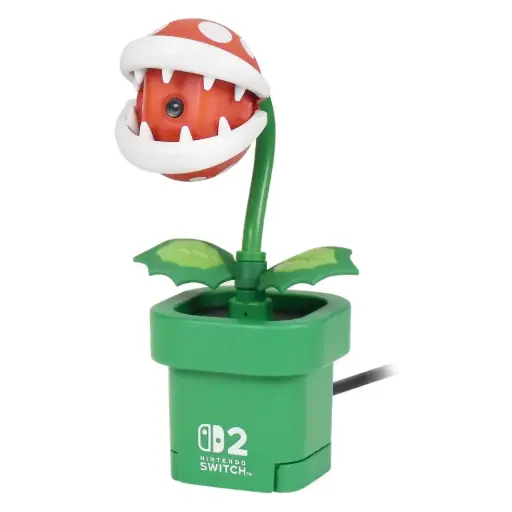 [4961818039032] Hori Nintendo Switch 2 Piranha Plant USB Camera NSX-001