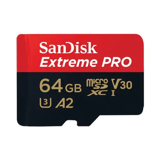 [619659188573] SanDisk Extreme PRO MicroSDXC UHS-I Card with Adapter 64GB
