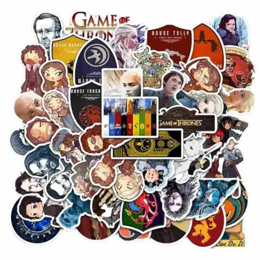 [20490502825] Game of Thrones Stickers Set of 50pcs