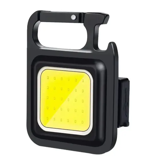 [6985645462588] COB Rechargeable Keychain Light